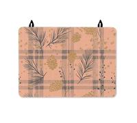 Housse de protection antidérapante en caoutchouc antidérapant pour cuisinière électrique, décoration de cuisine en pin rustique, cône, baie, automne, pêche, 71 x 50 cm