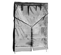 Housse de protection antidérapante pour étagère de garde-manger, étagère robuste, organiseur de rangement avec fermeture éclair, idéal pour salle de bain, placard, étagère intérieure, extérieur, 45 x