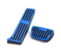 Housse de protection antidérapante pour pédale de frein et d'accélérateur de voiture, pour Camry 2006-2017, 2018, 2019, 2020, accessoires de repose-pieds (couleur : repose-pieds argenté, 1 pièce)