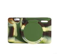 Housse de protection antidérapante pour Sony ZV-1 Vlogging Camouflage | Silicone absorbant les chocs, découpes précises, pour un design mince, protège contre les chutes, idéal pour le vlogging