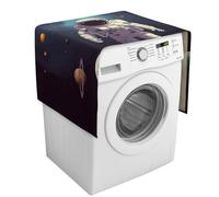 Housse de protection astronaute pour machine à laver et sèche-linge avec poches de rangement - 137,9 x 52,1 cm - Pour réfrigérateur et cuisine