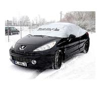 Housse de protection auto - LESCARS - 300 x 140 x 40 cm - Noir - Argent - Polyester