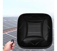 Housse De Protection Automatique Pour Suv-ImperméAble, Toutes Saisons, RéSistante à La GrêLe Au Vent Et à La Neige Couverture ComplèTe Housse De Protection ExtéRieure Avec Recharge Solaire Black-2L