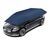 Housse de Protection Automatique pour Voiture, imperméable, Pare-Soleil, Tente, Protection Coupe-Vent, Tissu Oxford avec télécommande, pour Tous Types de Voitures Navyblue-4.2m