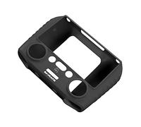 Housse de Protection avec Capuche pour Mini 3 Pro RC, Coque en Silicone avec Pare-Soleil, Anti-Rayures, Anti-Chute, Texture antidérapante, Manchon de Protection. (Noir)