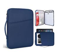 Housse de Protection avec poignée pour Tablette Amazon Fire Max 11 2023/10,1", Fire HD 10 Plus Kids Pro, iPad 11e/Pro M4/Air M3 M2 11"/Samsung Galaxy Tab S8 S7 A8 11" 10,5" Bleu