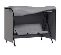 Outsunny Housse de protection pour balancelle 3 places – Étanche, Gris, 2,05×1,24×1,64 m