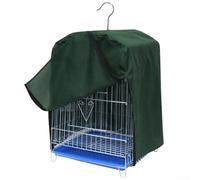 Housse de protection carrée pour cage à oiseaux avec fonction occultante | Housse de sommeil bloquant la lumière et protection contre la poussière - Couverture volière résistante aux intempéries