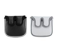Housse de protection carrée pour putter central de golf pour club de golf de grande taille modèle TOUR TaylorMade Ghost S p i d e r (noir)