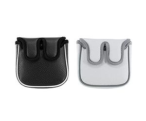 Housse de protection carrée pour putter central de golf pour club de golf de grande taille modèle TOUR TaylorMade Ghost S p i d e r (noir)