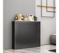 Housse de protection chauffante pour armoire - Cache-radiateur moderne en bois pour dissipation de la chaleur respirante, idéale pour bureau, salon, chambre à coucher, couloir