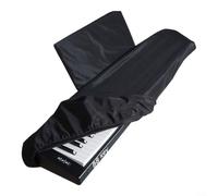Housse de Protection Clavier 88 Notes en Tissu Composite - Couvre-Clavier Piano Électronique avec Intérieur Velours Doux - Anti-Poussière Lavable pour Maison et - Taille Universelle 24x19cm