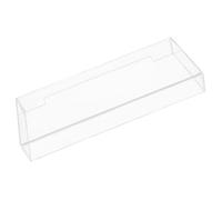Housse de Protection Clavier Acrylique Transparente Anti Poussière | Protège L’eau Poussière, Facile à Nettoyer, pour Clavier de Bureau