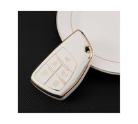 Housse De Protection Clé Voiture pour Chevrolet pour Tahoe pour Suburban pour GMC pour Yukon pour Buick pour Envision S Plus pour Avenir 2020-2023(5 Buttons White)