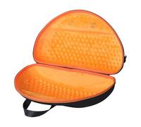 Housse de Protection Compatible avec Harman Kardon GO+PLAY3, Housse de Protection pour Haut-Parleur Bluetooth, Sac de Rangement Portable, Housse de Voyage en EVA (Housse Uniquement) (Doublé Orange)