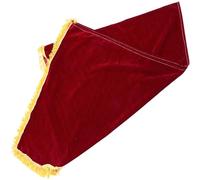 Housse de Protection Confortable Toucher pour Piano Droit en Peluche Élégante Franges, Couverture Antipoussière pour Clavier Électrique