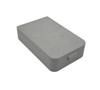 Housse de protection console de jeu pour Anbernic RG353V, Housse de protection pour Anbernic RG353V, boîte de rangement et d'organisation, étui de voyage portable (Gris)