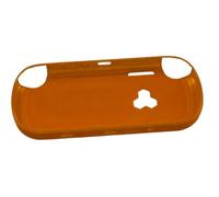 Housse de protection console de jeu pour TRIMUI SMART PRO S Étui de protection anti-rayures et antichoc Accessoire de protection souple en TPU pour console de jeu portable (Orange transparent)