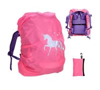 Housse de protection contre la pluie pour cartable - Imperméable - Réfléchissante - Avec sangle à boucle (18-35 l) - Compatible avec Ergobag, Scout, Step by Step, McNeill, DerDieDas, Herlitz, Coocazoo