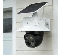 Housse de Protection Contre la Pluie pour Eufy Security SoloCam S340 Résistante aux Intempéries Protège Contre la Pluie, Les Aayons UV Poussière et Vents Violents（Blanc）
