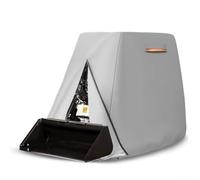 Housse de protection contre la poussière pour chasse-neige fabriquée à partir de tissu Oxford 420D avec technologie résistante aux intempéries et au vent (254 x 190,5 x 203,2 cm)