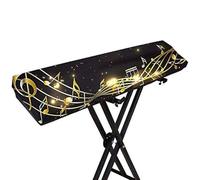 Housse de protection contre la poussière pour clavier de piano 61/88 touches, protection contre la saleté, protection de clavier électrique/numérique, extensible, avec cordon élastique