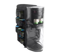 Housse de Protection Contre la poussière pour sodamakers - avec Porte-Capsules pour appareils à gazéifier - Ustensile de Cuisine Portable - Gouttes d'arômes - Sac de Rangement