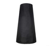 Housse de protection contre le feu de bœuf 210D, résistante aux intempéries, protection contre la pluie, la neige, la poussière, facile à nettoyer, accessoire de jardin, noir, 122 x 41 cm