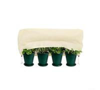 Housse de protection contre le gel d'hiver en tissu non tissé pour une utilisation dans les jardins résidentiels, commerciaux et communautaires (200 x 100 x 45 cm)
