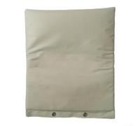 Housse de protection contre le gel et les refoulements avec isolation à sept couches et boucles de fixation coupe-vent pour une utilisation en extérieur et en hiver (kaki, 43 x 53 cm)