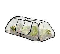 Housse de protection contre le gel pour parterres de jardin, accessoires de pot de fleurs en maille respirante avec fermeture éclair, pour extérieur, hiver, temps froid et gel