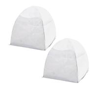 Housse de Protection Contre Le Gel - Tente en Tissu Non tissé - 55,9 x 55,9 cm - Protection d'hiver pour d'arbustes, Arbres fruitiers, légumes, tomates, Roses, Oiseaux, Lapins, écureuils