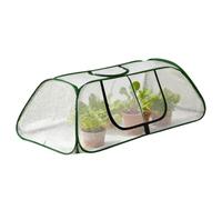 Housse de protection contre les intempéries pour plate-bande surélevée - 115 x 50 x 45 cm - Maille papillon - InsectNet - Fournitures de jardinage en maille respirante avec fermeture éclair - Pour