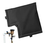 Housse de protection contre les refoulements d'hiver | Pochette d'isolation imperméable pour clapet anti-refoulement | Pompe à eau extérieure résistante aux intempéries pour jardin, parcs