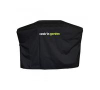 Housse de protection - Cook'in Garden - sans PVC pour barbecue et desserte déperlante UV8 - 135 x 60 x 100 cm
