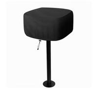 Housse de protection coupe-vent pour barbecue en plein air, équipement de jardin, abri avec cordon de serrage réglable, protection de barbecue en tissu Oxford résistant aux intempéries