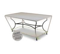 Housse de protection Cover Air pour table de jardin rectangulaire 4-6 personnes - 160 x 90 x 50 cm - Jardiline