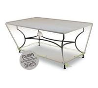 Housse De Protection Cover Air Pour Table De Jardin Rectangulaire 4-6 Personnes - 160 X 90 X 50 Cm Multicolore