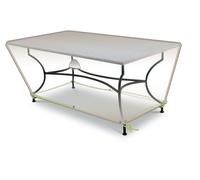 Housse De Protection Cover Air Pour Table De Jardin Rectangulaire 4-6 Personnes - 160 X 90 X 50 Cm Multicolore
