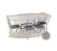 Jardiline Housse Cover Air pour table rectangulaire +8 chaises 240x130x70 cm Multicolore