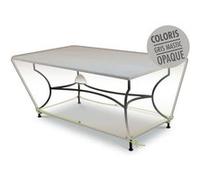 Housse de protection Cover Line pour table rectangulaire 6-8 personnes - 260 x 100 x 50 cm Gris G
