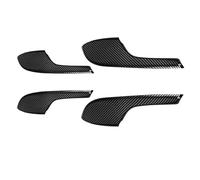 Housse De Protection D'accoudoir De Porte En Fibre De Carbone Avec Décoration À La Main Pour Civic 10th 2016 2017 2018 2019 2020 FIXCOR