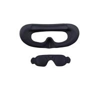 Housse de Protection de l'objectif pour DJI AVATA 2 Goggles 3-Rembourrage en Mousse Éponge Coussin oculaire pour DJI AVATA 2 Goggles 3 (Noir+Couverture Anti-poussière)