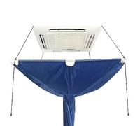 Housse de protection de nettoyage pour climatiseur de type plafond, sac de protection étanche à la poussière avec sortie de vidange,C