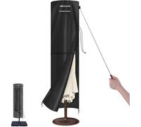 Housse De Protection De Parasol Housse Parasol Droit Ø 300 Cm Housse Protection Pour Parasol 250x65/65cm Toile De Parasol Déporté Couverture Pour Parasol Imperméable Anti-Uv Tissu Oxford 420d