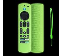 Housse de protection de rechange en silicone souple pour télécommande Fire TV 4K Stick Max - Accessoires (vert fluo)