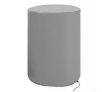 Housse de protection de réservoir gallon réglable avec cordon de serrage sécurisé en tissu Oxford imperméable pour éviter les débordements et les débris Gris 63,5 x 94 cm pour (210D)