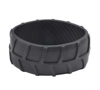 Housse de protection de roue XL en caoutchouc pour Worx Landroid compatible avec M500 M700 S300 M1000 L800 L1000 Optimow Mower Mower Mower Accessoire pour vélo à roue avant