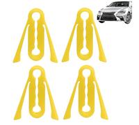 Housse de protection de serrure de porte, 4 - Pièce légère amortissant les chocs - Réducteur de bruit - Protection de porte pour voiture, garage extérieur, SUV, camion - Utilitaire multi-usage