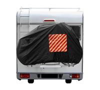 Housse de protection de vélo pour caravane camping-car housse pour 2 vélos ho...